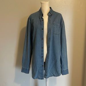Denim Button Up